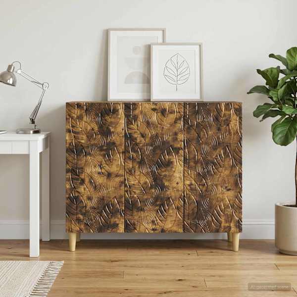 Kõide Suitsutatud tamm 89 × 34,5 × 80 cm Tehispuit