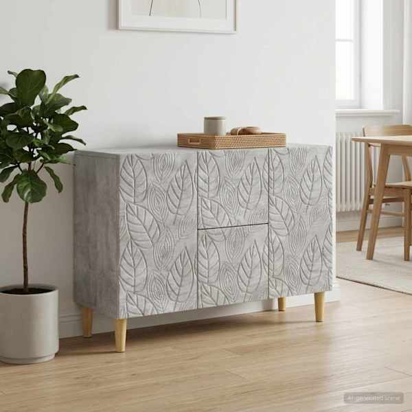 Kõide Betoonhall 89 × 34,5 × 60 cm Tehispuit