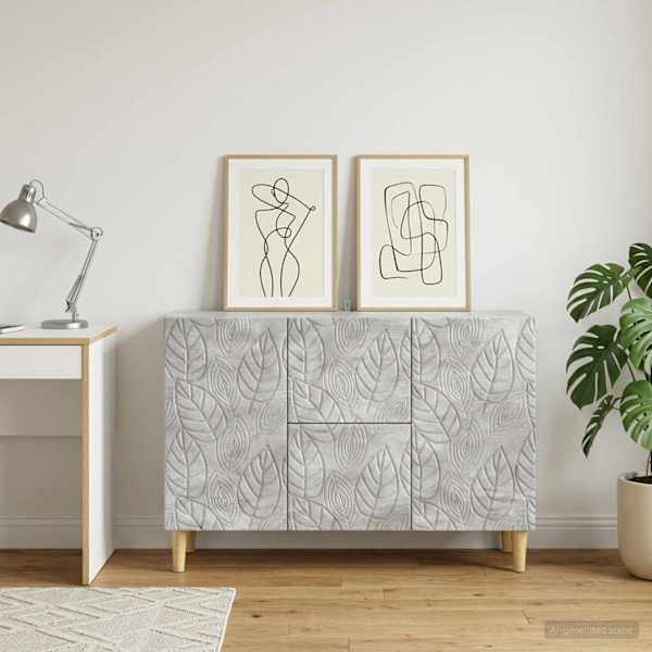 Kõide Betoonhall 89 × 34,5 × 60 cm Tehispuit