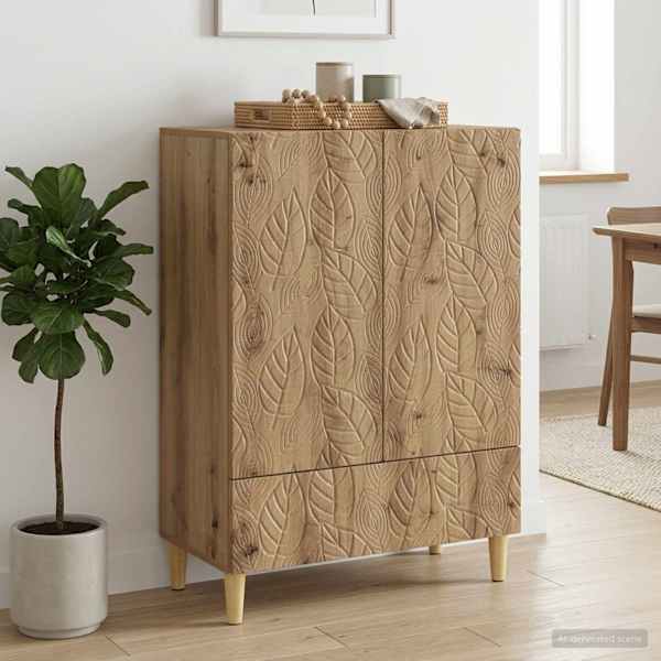 Kõide Artisan tamm 66 × 34,5 × 95 cm Tehispuit