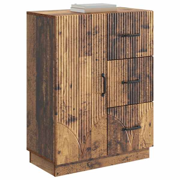 Kõide sahtliga Vana puit 66 × 34,5 × 87 cm Tehispuit