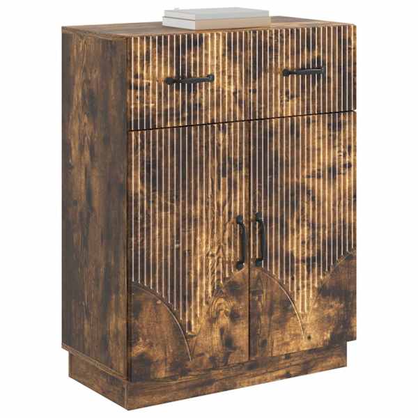 Kõide sahtliga Suitsutatud tamm 66 × 34,5 × 87 cm Tehispuit