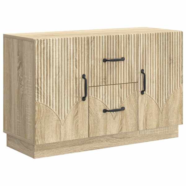 Kõide sahtliga Sonoma tamm 89 × 34,5 × 57 cm Tehispuit