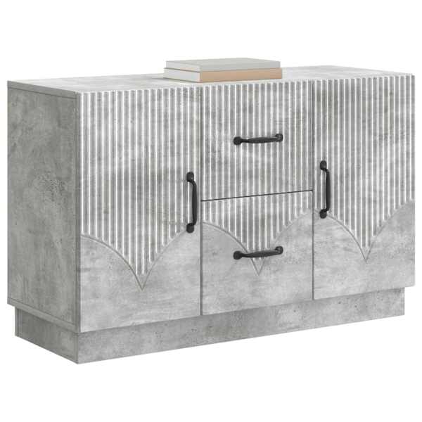 Kõide sahtliga Betoonhall 89 × 34,5 × 57 cm Tehispuit