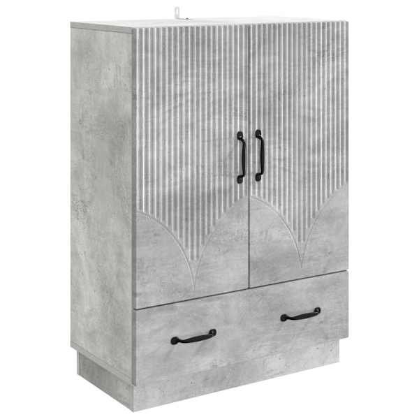 Kõide sahtliga Betoonhall 66 × 34,5 × 92 cm Tehispuit