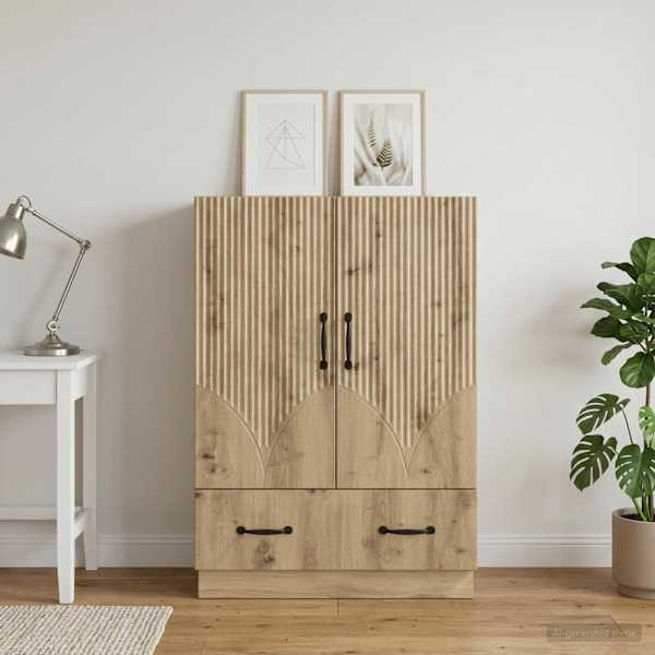 Kõide Artisan tamm 66 × 34,5 × 92 cm Tehispuit