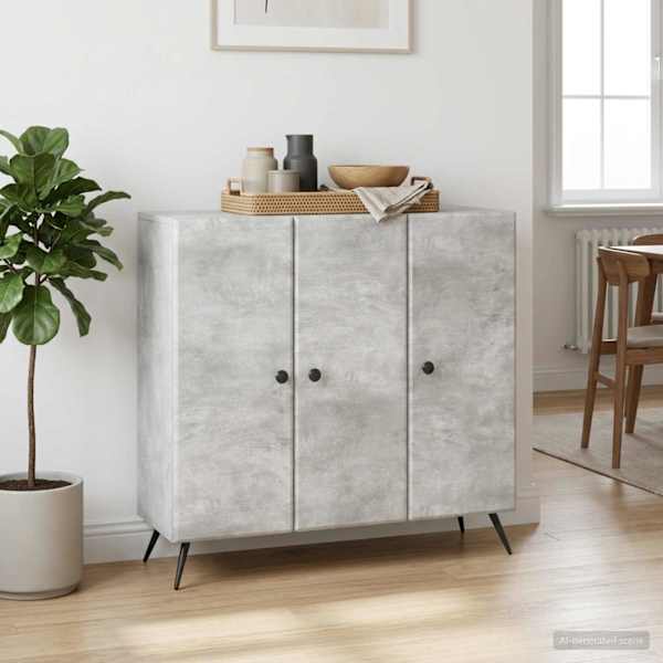 Kõide Betoonhall 89 × 34,5 × 80 cm Tehispuit