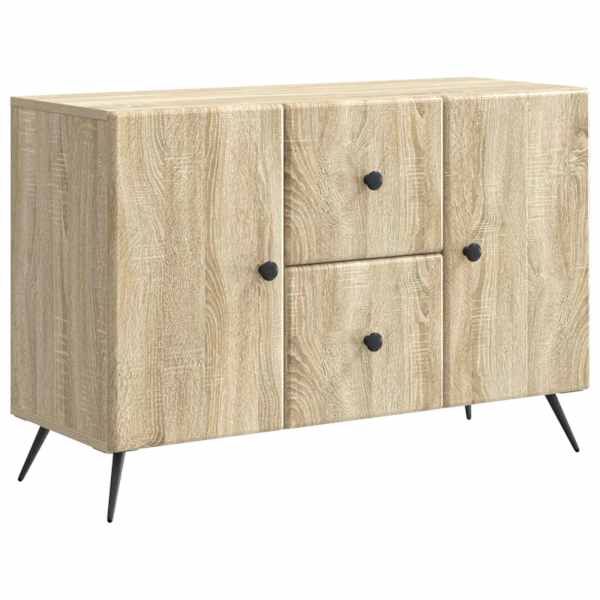 Kõide sahtliga Sonoma tamm 89 × 34,5 × 60 cm Tehispuit
