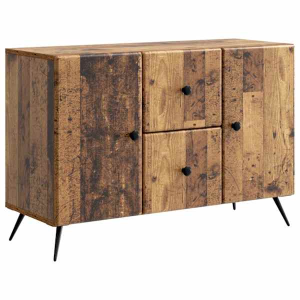 Kõide sahtliga Vana puit 89 × 34,5 × 60 cm Tehispuit