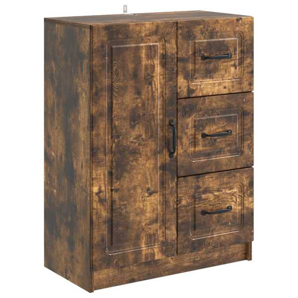 Kõide sahtliga Suitsutatud tamm 66 × 34,5 × 87 cm Tehispuit
