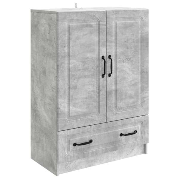 Kõide sahtliga Betoonhall 66 × 34,5 × 92 cm Tehispuit