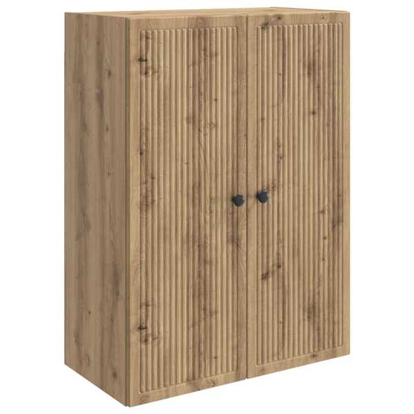 Seinale kinnitatav kapp 66 × 34,5 × 90 cm Tehispuit