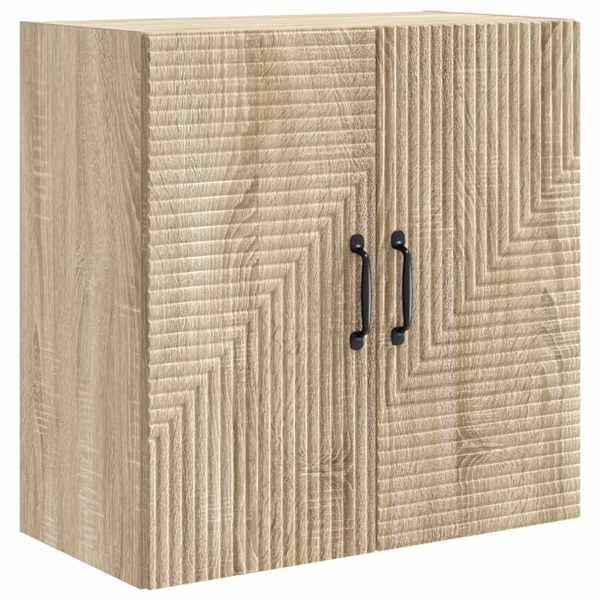 Seinale kinnitatav kapp Sonoma tamm 59 × 31 × 60 cm Tehispuit