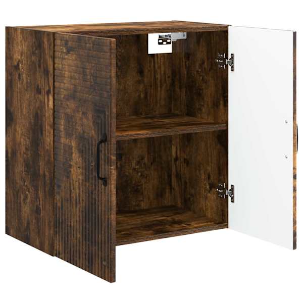 Seinale kinnitatav kapp Suitsutatud tamm 59 × 31 × 60 cm