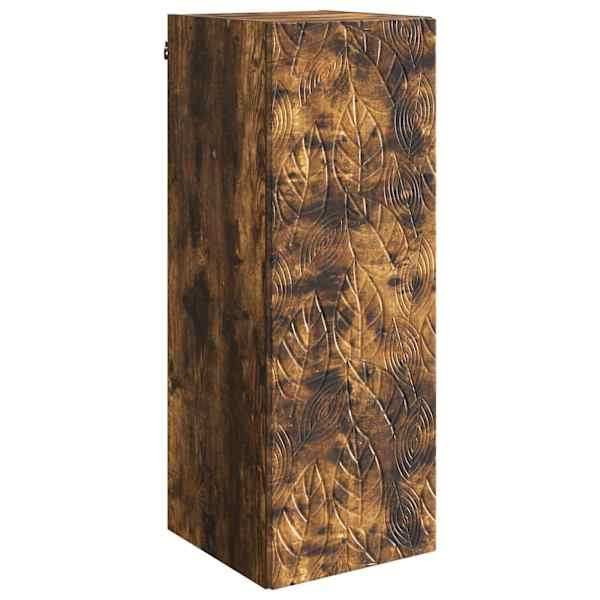 Seinale kinnitatav kapp 33 × 34,5 × 90 cm Tehispuit