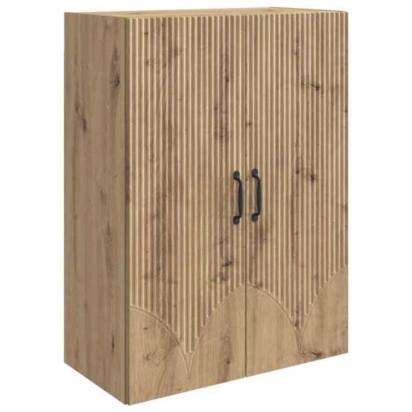 Seinale kinnitatav kapp 66 × 34,5 × 90 cm Tehispuit