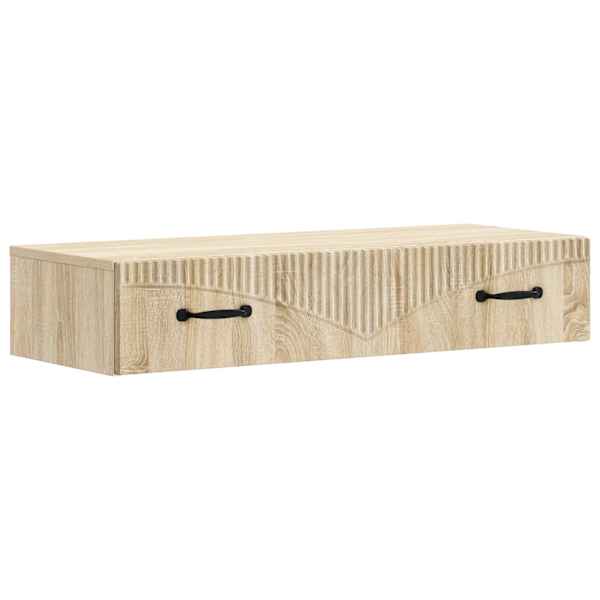 Seinale kinnitatav külglaud 87,5 × 34,5 × 17 cm Tehispuit