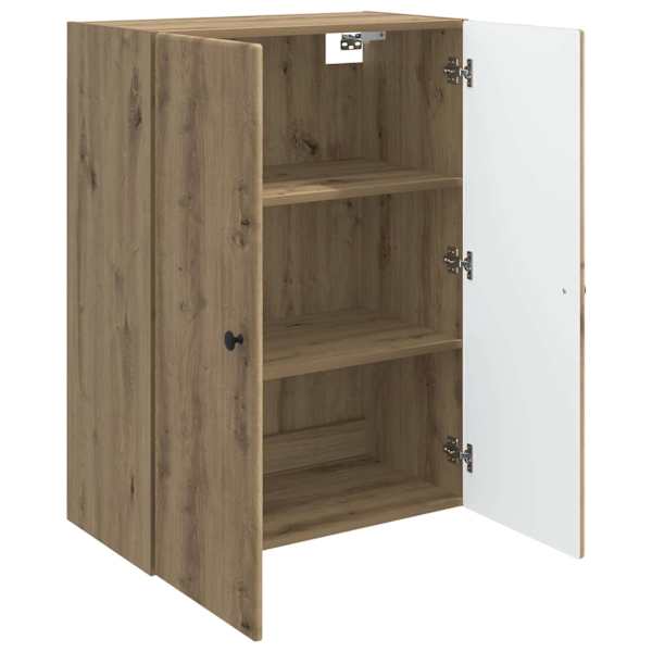 Seinale kinnitatav kapp 66 × 34,5 × 90 cm Tehispuit