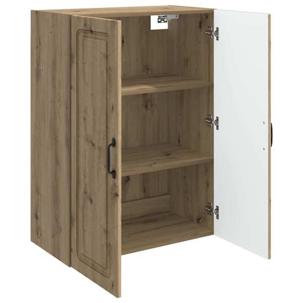 Seinale kinnitatav kapp 66 × 34,5 × 90 cm Tehispuit