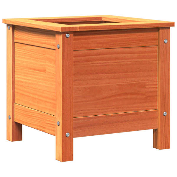 Taimekast 40 × 40 × 39 cm, männipuit – vahapruun