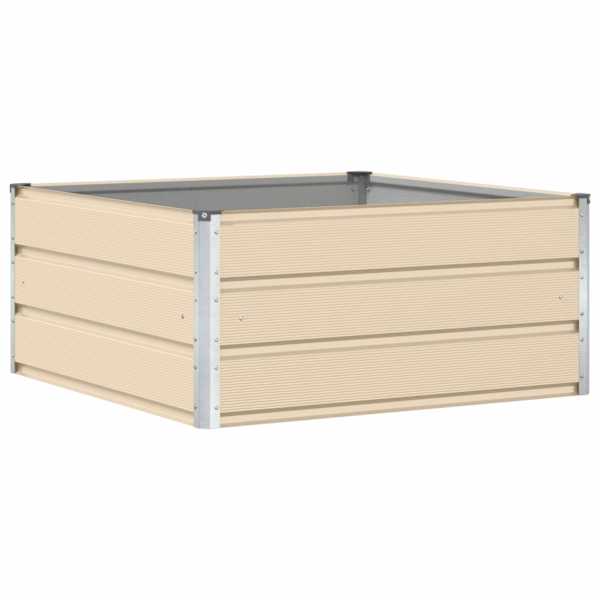 Taimekast 100 × 100 × 45 cm, teras – elevandiluutooni