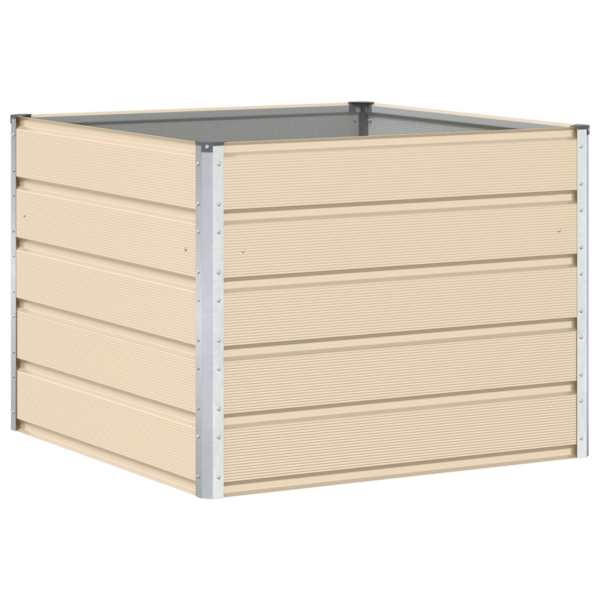 Taimekast 100 × 100 × 75 cm, teras – elevandiluutooni