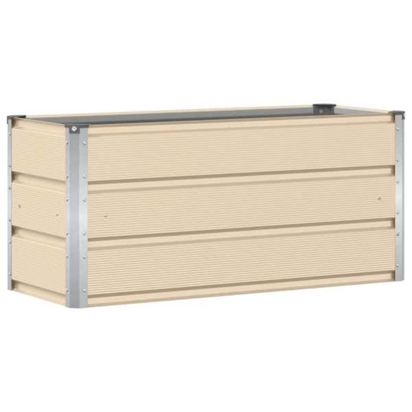 Taimekast 100 × 40 × 45 cm, teras – elevandiluutooni