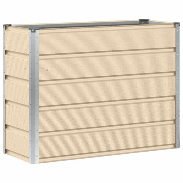 Taimekast 100 × 40 × 75 cm, teras – elevandiluutooni