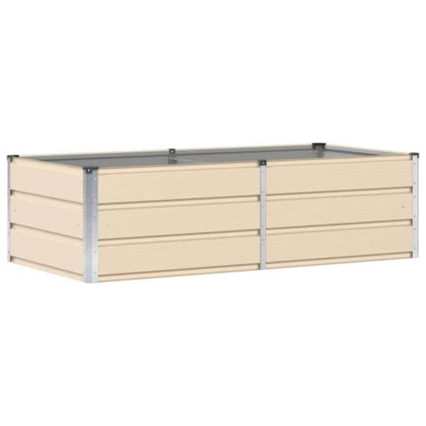 Taimekast 160 × 80 × 45 cm, teras – elevandiluutooni