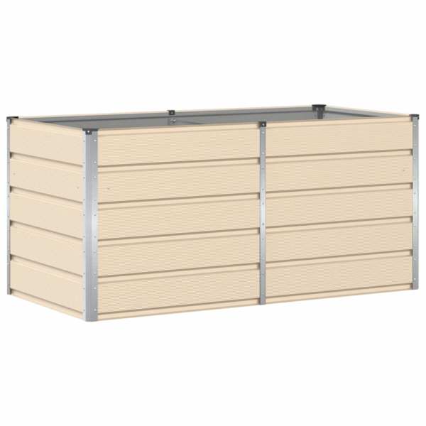 Taimekast 160 × 80 × 75 cm, teras – elevandiluutooni
