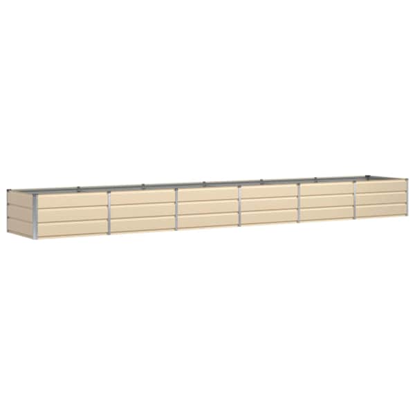 Taimekast 480 × 80 × 45 cm, teras – elevandiluutooni