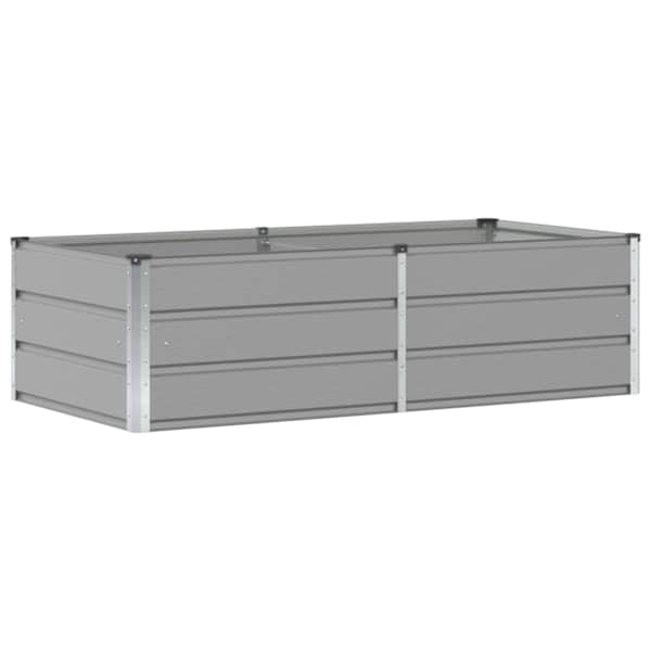 Taimekast 160 × 80 × 45 cm, teras – helehall