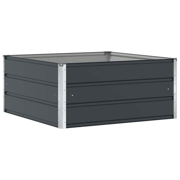 Taimekast 100 × 100 × 45 cm, teras – antratsiithall