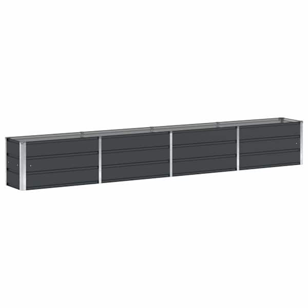Taimekast 320 × 40 × 45 cm, teras – antratsiithall