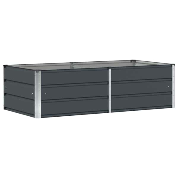 Taimekast 160 × 80 × 45 cm, teras – antratsiithall
