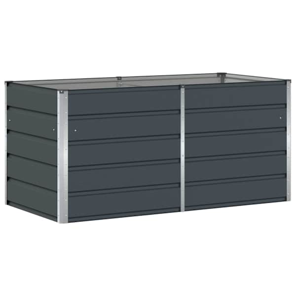 Taimekast 160 × 80 × 75 cm, teras – antratsiithall