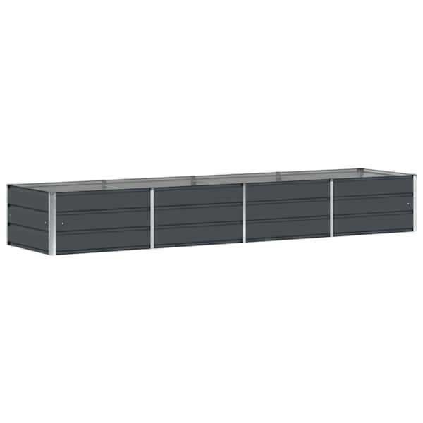 Taimekast 320 × 80 × 45 cm, teras – antratsiithall