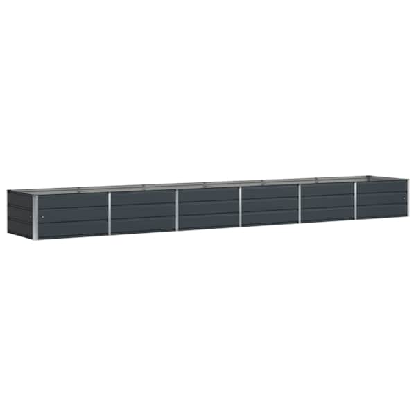 Taimekast 480 × 80 × 45 cm, teras – antratsiithall