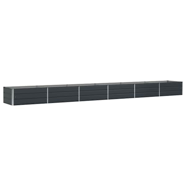 Taimekast 600 × 80 × 45 cm, teras – antratsiithall