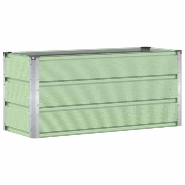 Taimekast 100 × 40 × 45 cm, teras – roheline