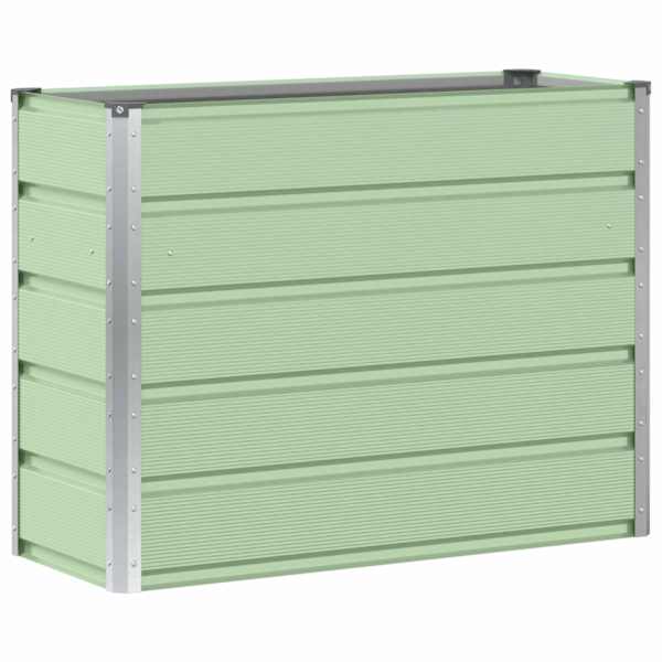 Taimekast 100 × 40 × 75 cm, teras – roheline