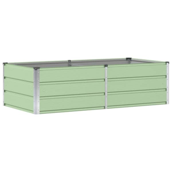 Taimekast 160 × 80 × 45 cm, teras – roheline