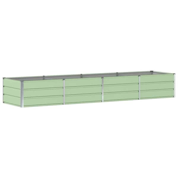 Taimekast 320 × 80 × 45 cm, teras – roheline