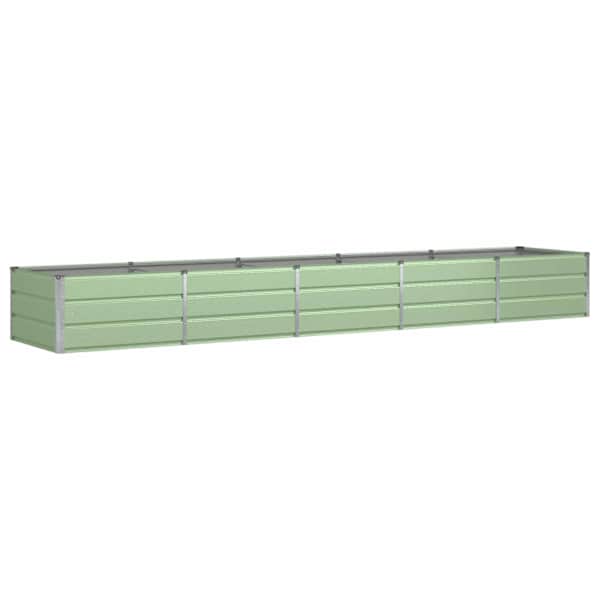 Taimekast 400 × 80 × 45 cm, teras – roheline