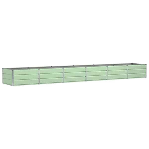 Taimekast 480 × 80 × 45 cm, teras – roheline