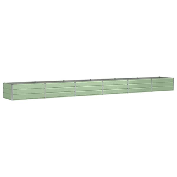 Taimekast 600 × 80 × 45 cm, teras – roheline