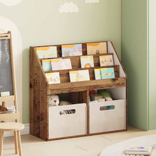 Laste Raamatuhind Vana puit 72,5 × 29,5 × 69 cm Tehispuit