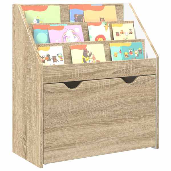 Laste Raamatuhind Sonoma tamm 60 × 29,5 × 69 cm Tehispuit