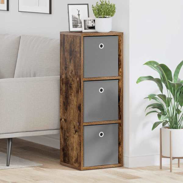 Kõide sahtliga Suitsetatud tamm 30,5 × 27 × 84,5 cm