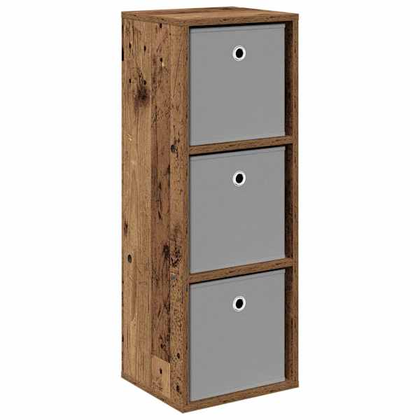 Kõide sahtliga Vana puit 30,5 × 27 × 84,5 cm